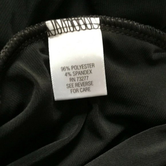 Black Dress with lace accent on the back - Large - Picture 6 of 6